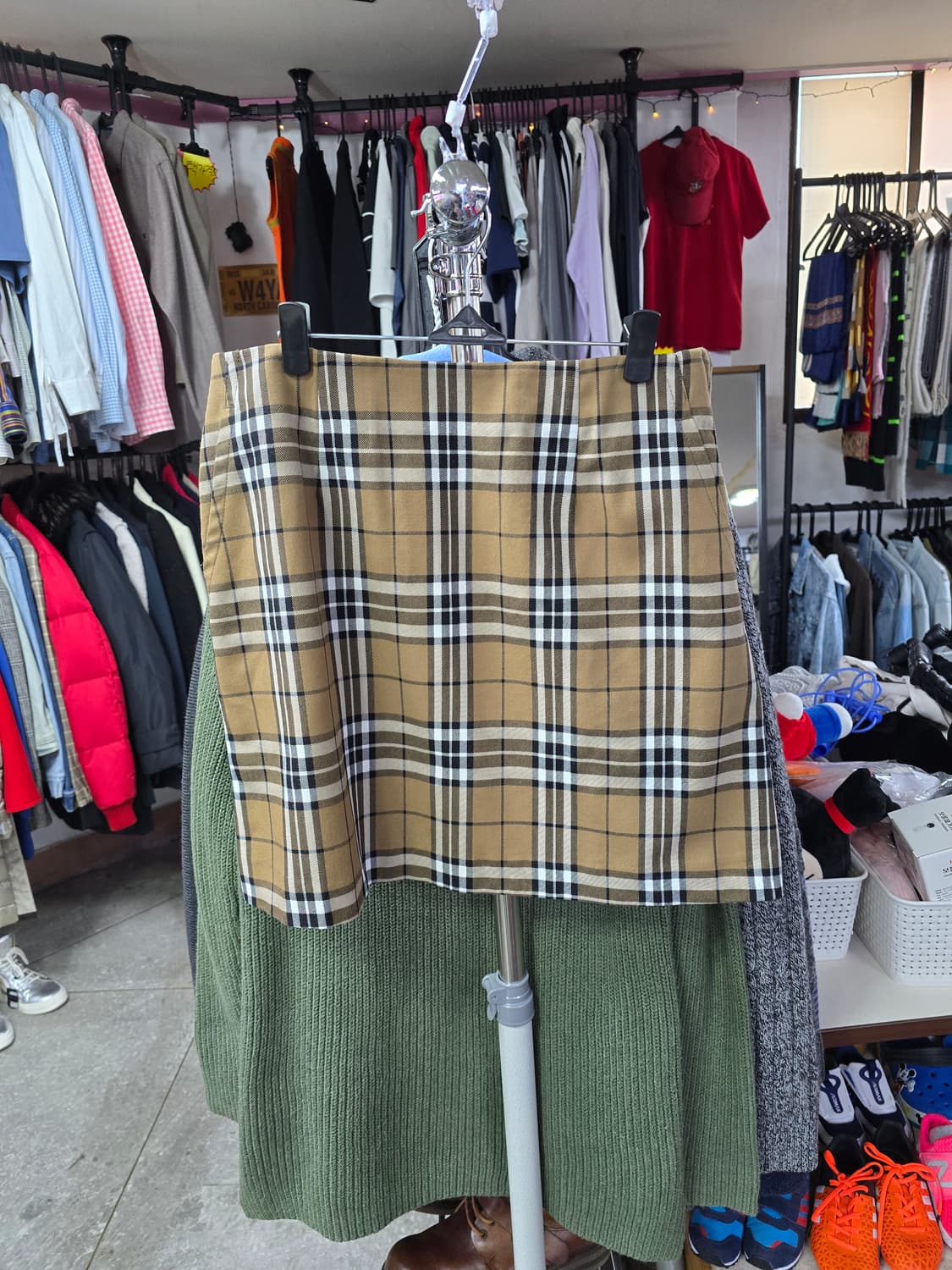 스튜디오톰보이 체크 미니스커트 (1419) 상품이미지1