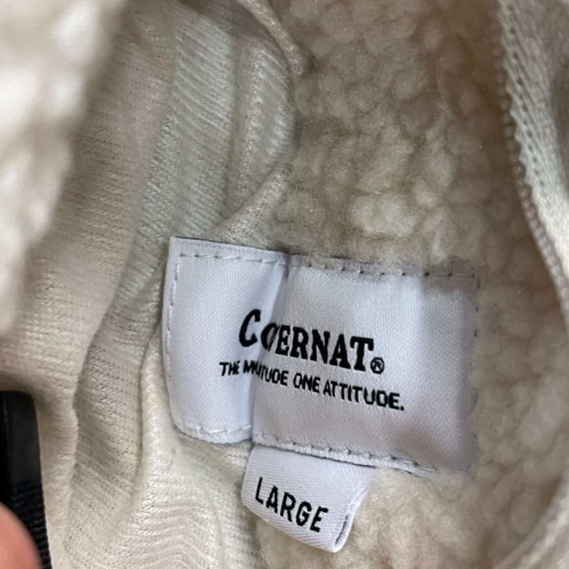 100 커버낫 리버시블 후리스 자켓  상품이미지6