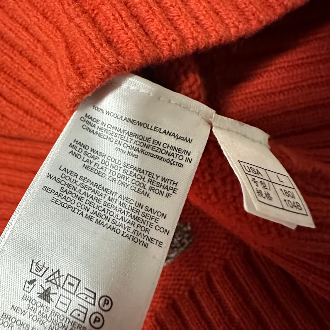 BROOKS BROTHERS mallard knit sweater 상품이미지4