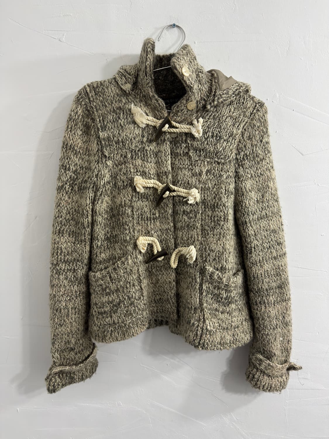 indivi knit duffle jacket 상품이미지1