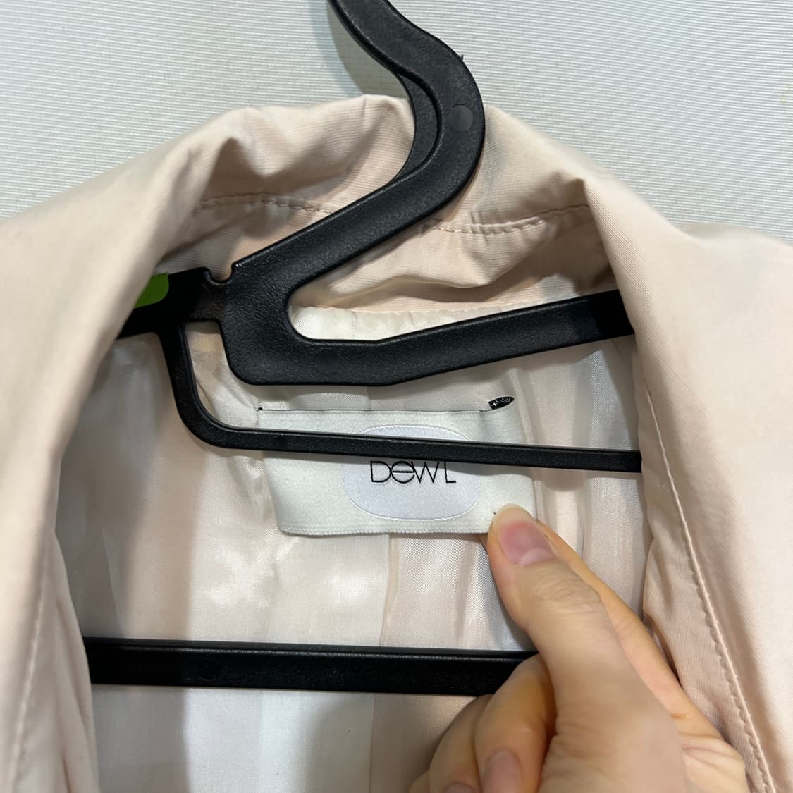 듀엘 트렌치코트 55 베이지 상품이미지2