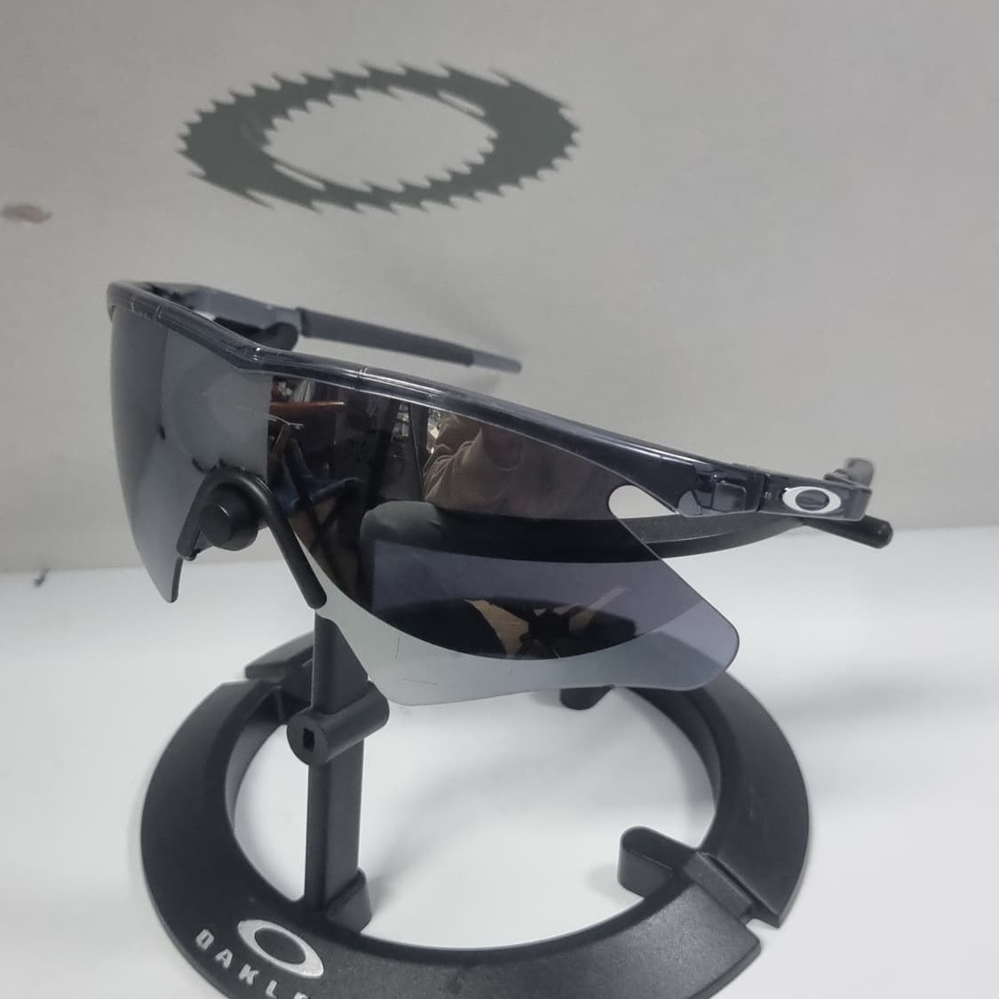 오클리 초기형 엠프레임(1991) 크리스탈 블랙 상품이미지2