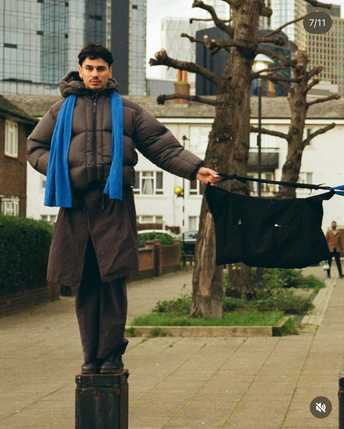 누마레ee 숏다운 패딩 블랙 상품이미지1