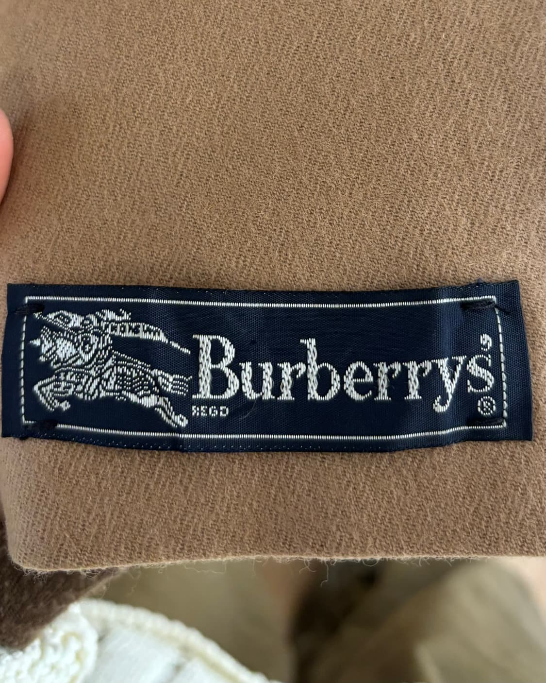 버버리 카멜 싱클 울 자켓 상품이미지7