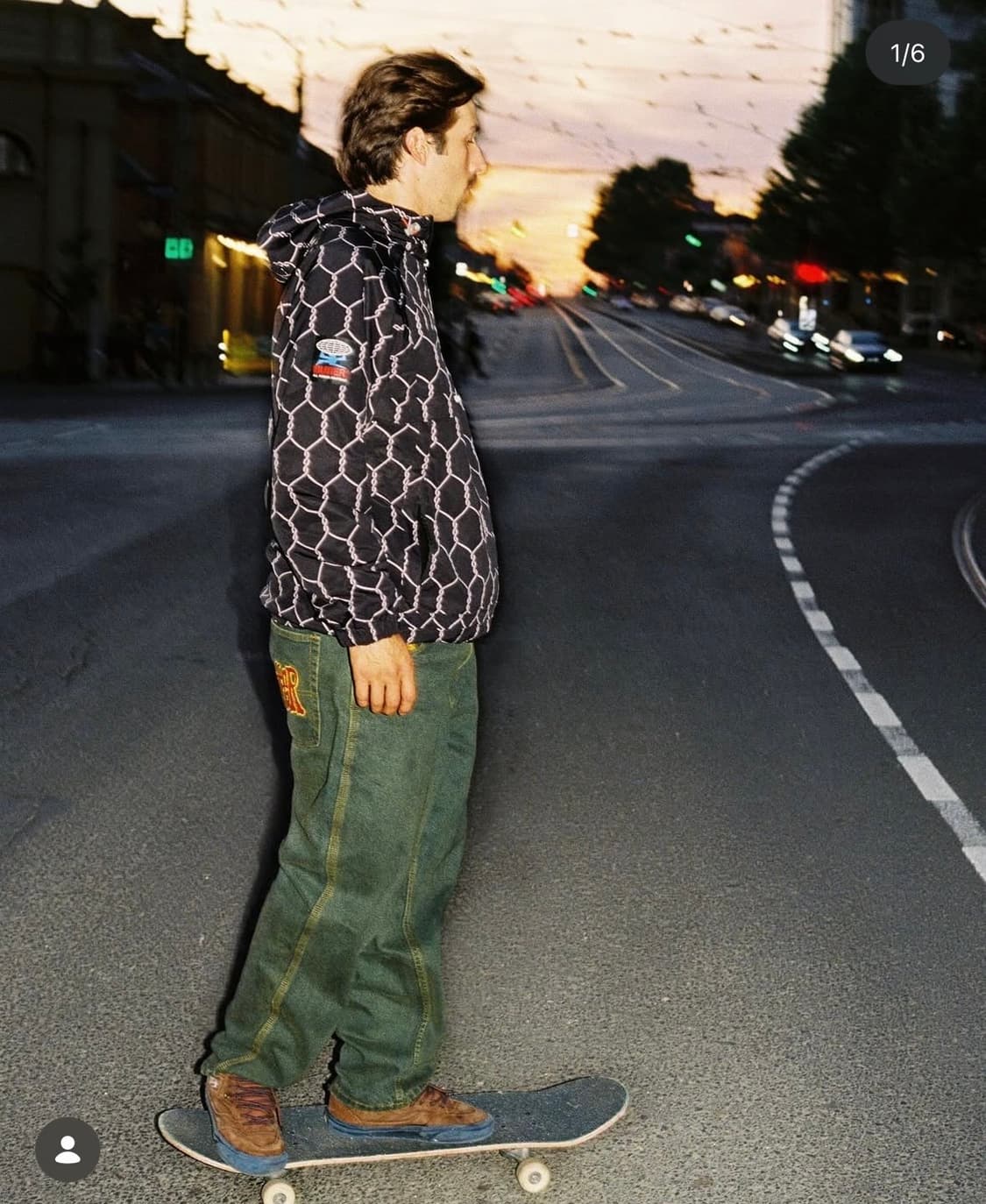 Butter goods 버터굿즈 데님 그린 상품이미지1