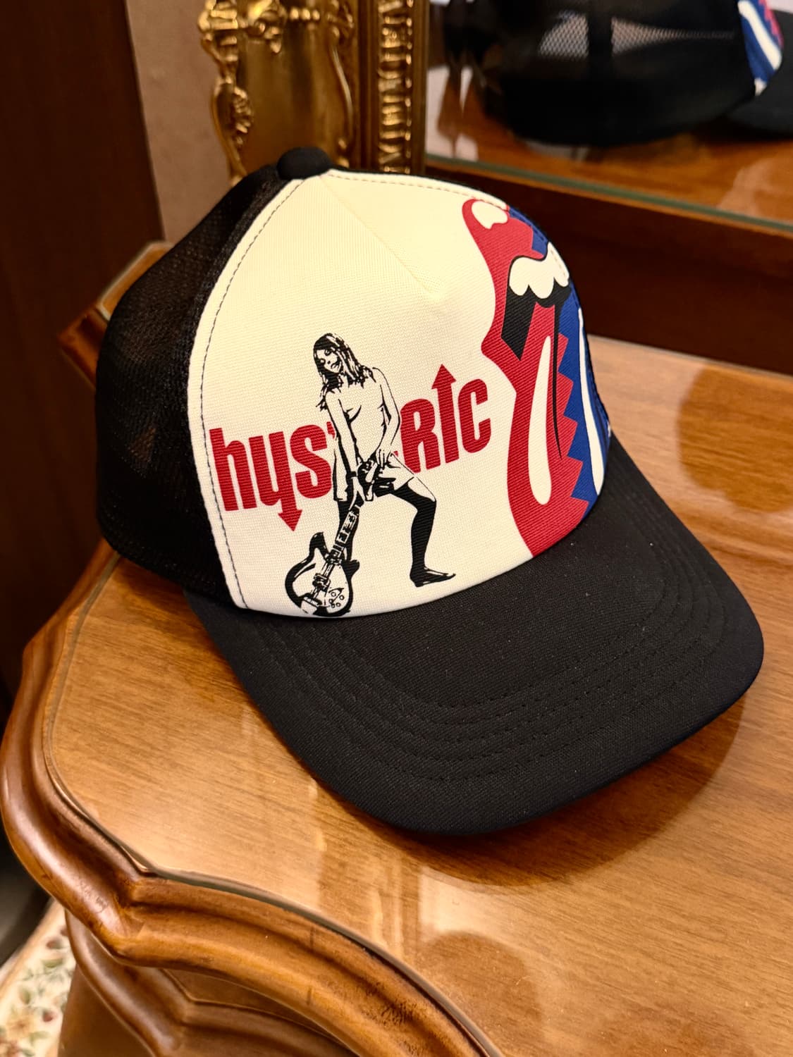 HystericGlamour × RollingStones mesh cap 상품이미지5