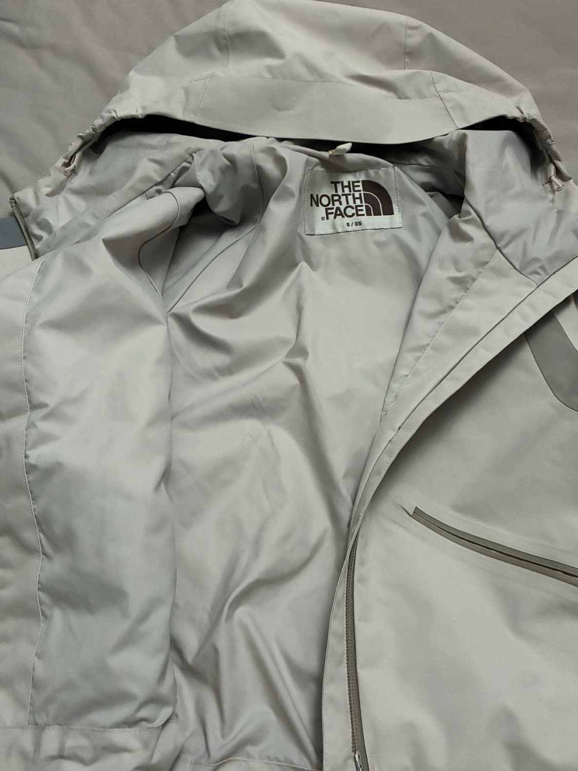 노스페이스 화이트 라벨 슬로프 자켓 화이트 샌드 상품이미지5