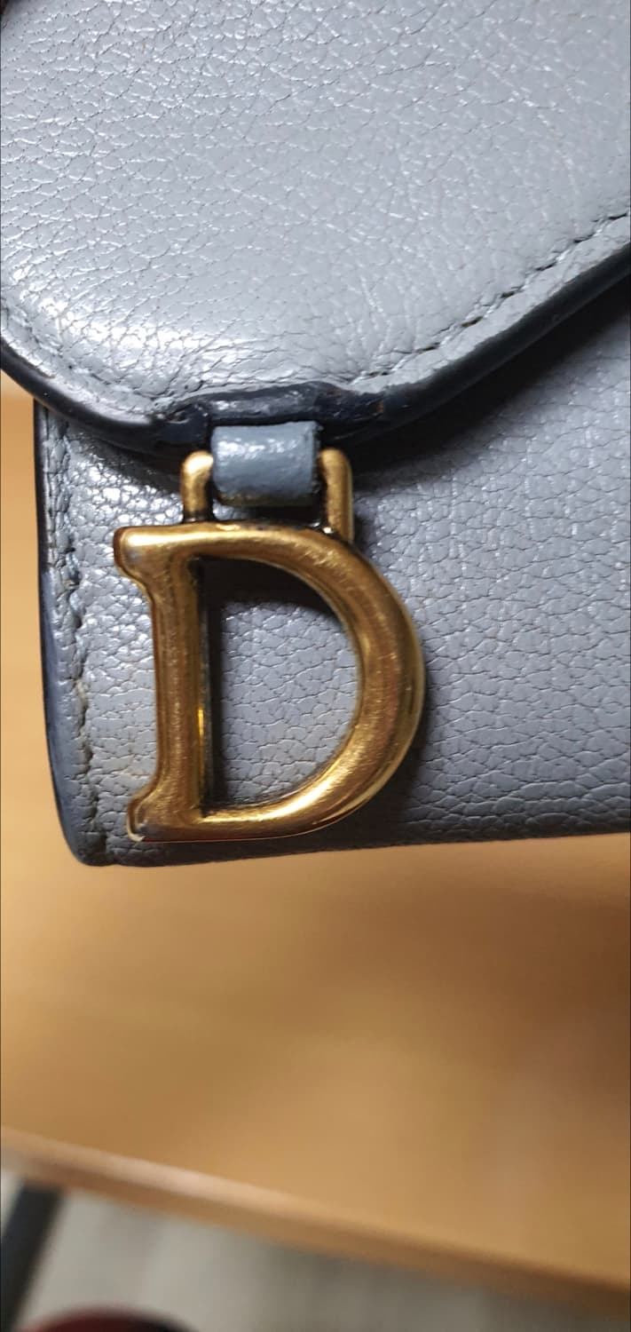 디올 로투스 반지갑/지갑 정품A급(감정O) 상품이미지4