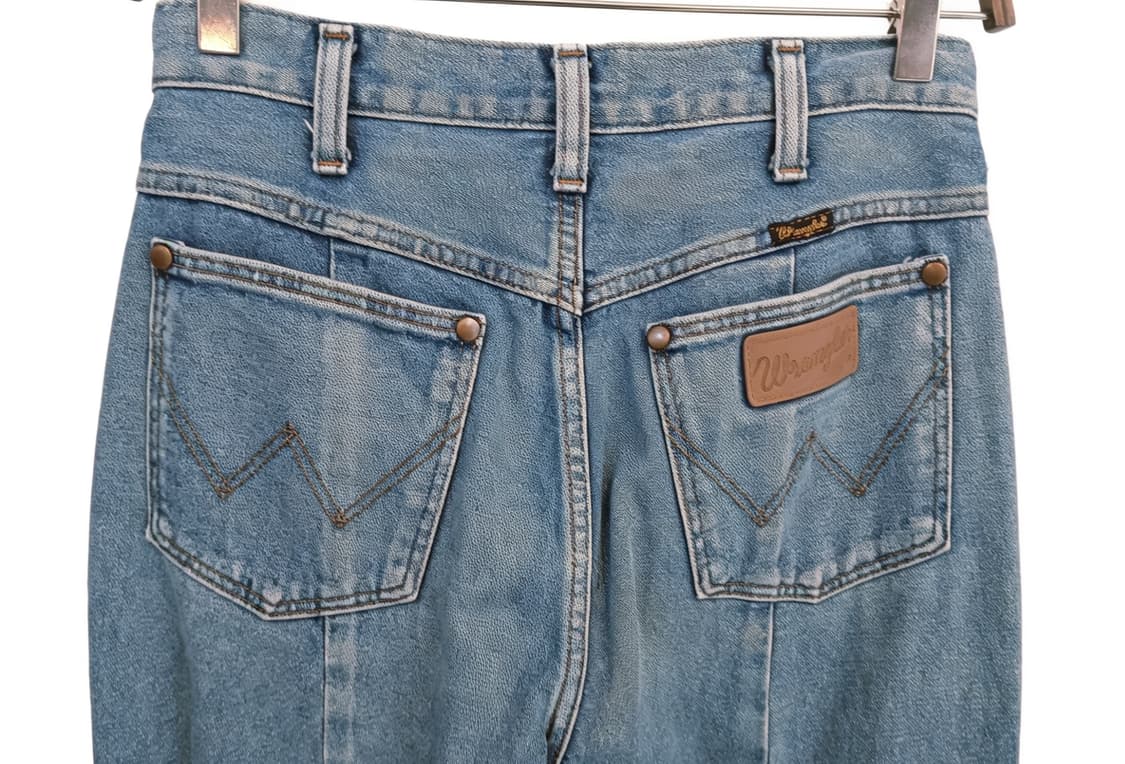 WRANGLER 밑단슬릿 워싱데님 상품이미지4