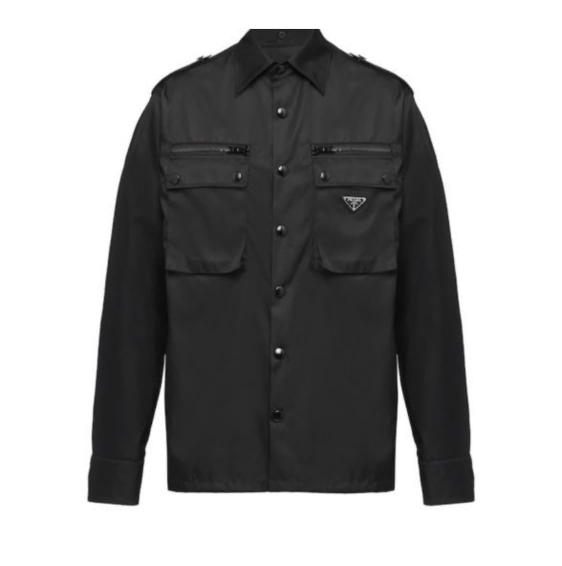 프라다 개버딘 밀리터리 오버셔츠[M] 상품이미지2