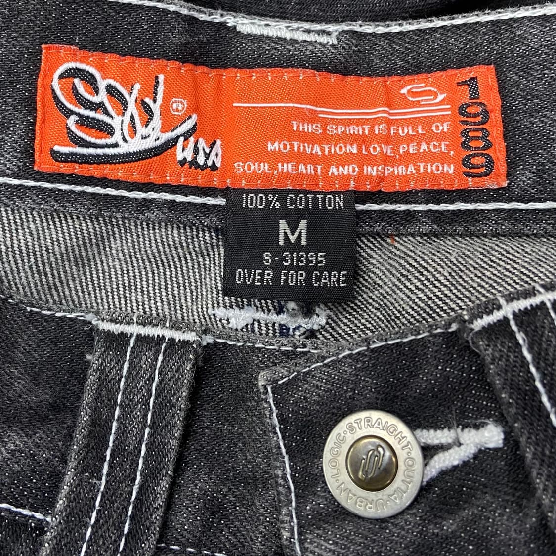 SOUL USA 와이드 데님 팬츠 상품이미지7