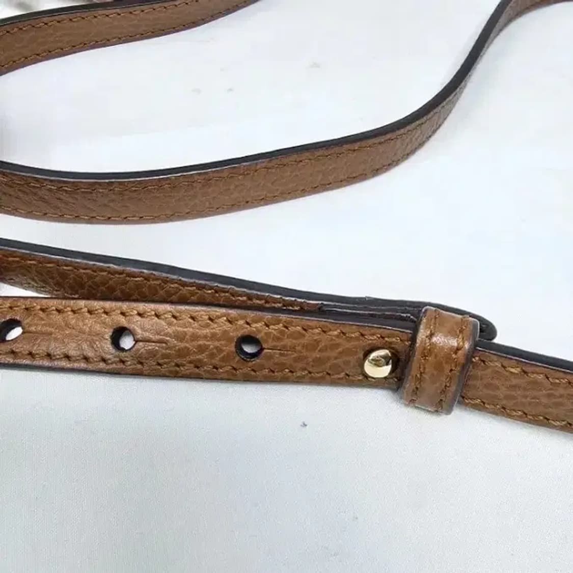 구찌 GG 패턴 브라운 크로스백 상품이미지5