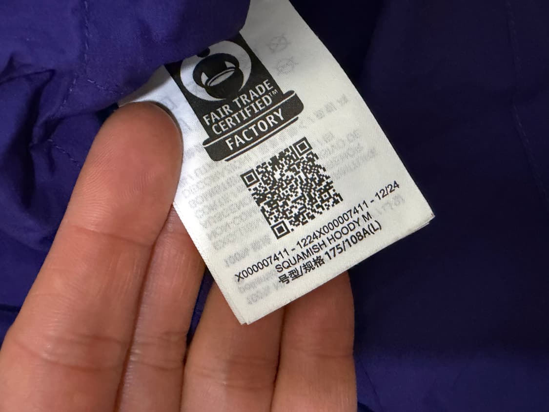 아크테릭스 스쿼미시 L 사이즈  상태 9.8/10  사진찍고 절대 안입습 상품이미지5