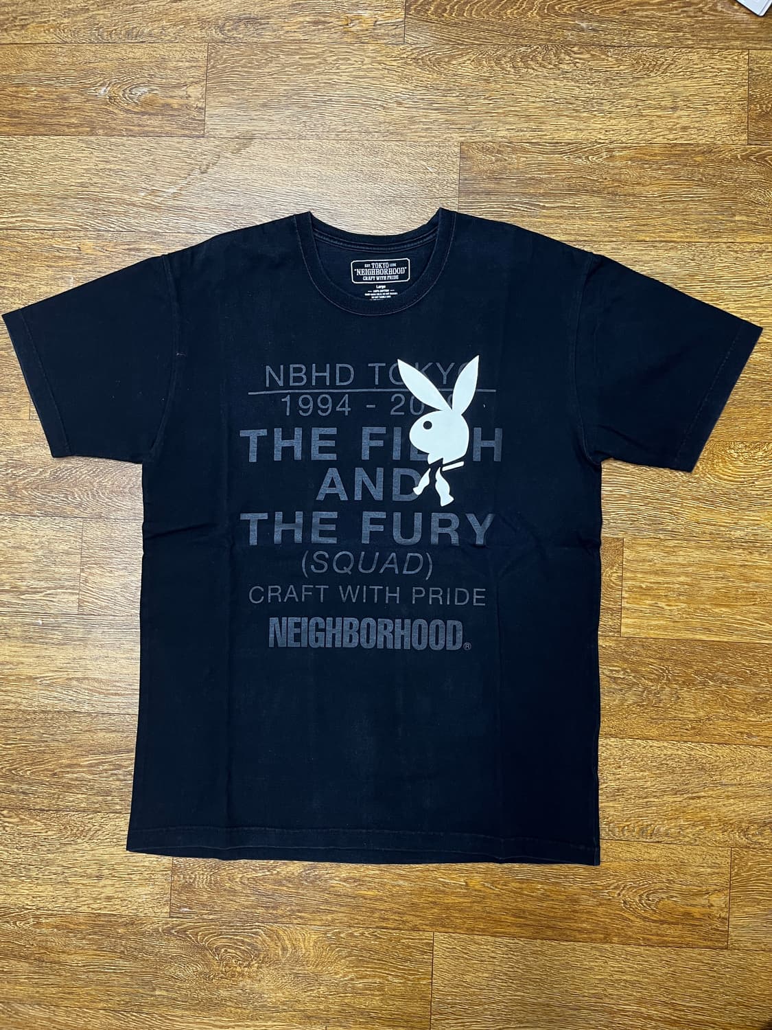 네이버후드 x 플레이보이 반팔 티셔츠 L 상품이미지1