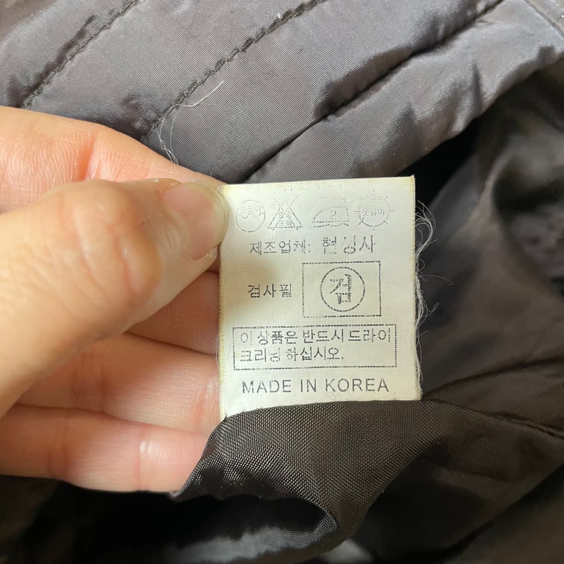 빈티지 브라운 후드 패딩 점퍼 77 상품이미지6