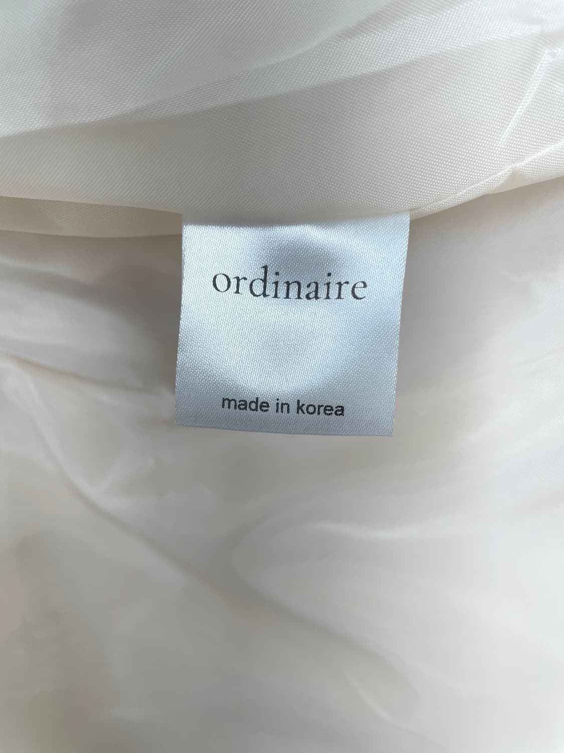 오디네르(ordinaire) 라운드 카라 에코 퍼 자켓 상품이미지4