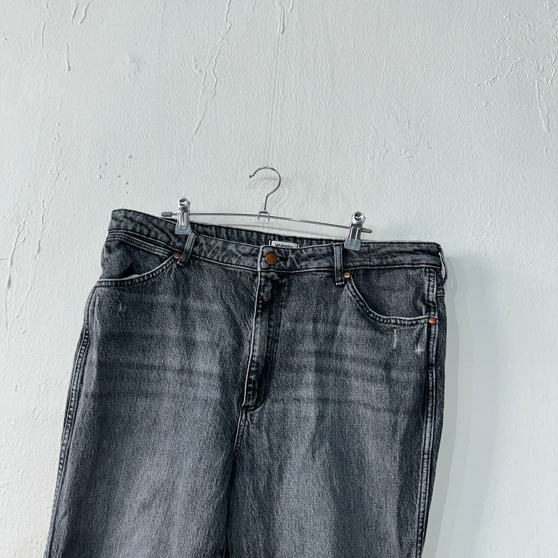 렝글러 데님 흑청바지 35  상품이미지2