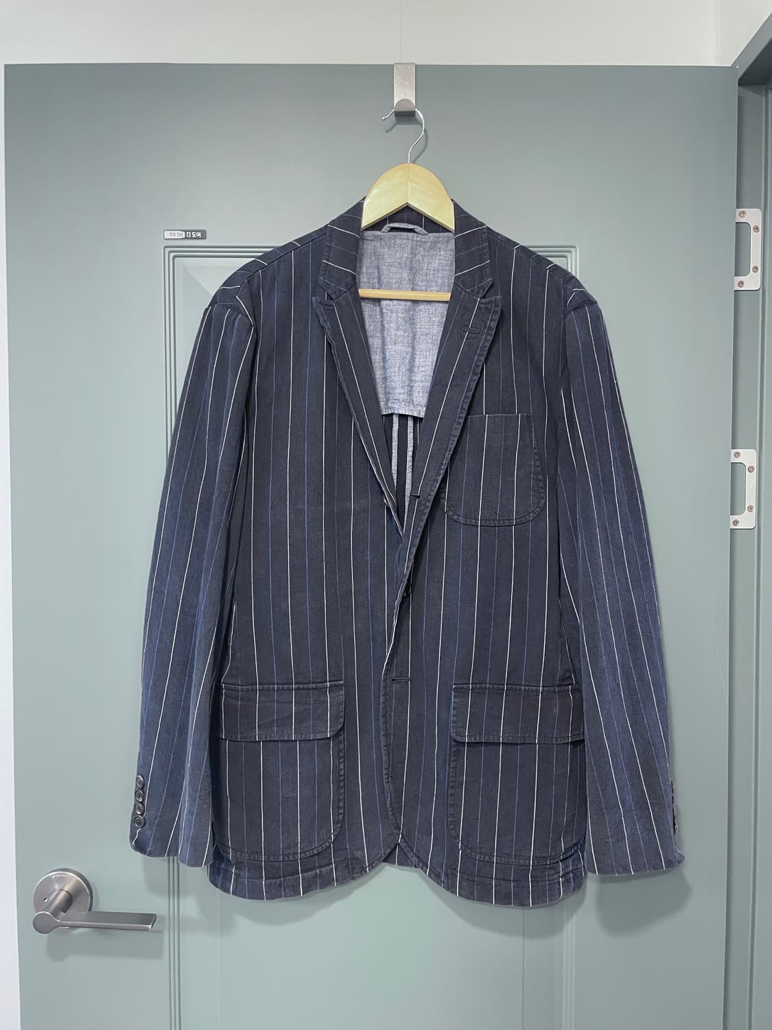 폴로 랄프로렌 스트라이프 블레이저 40R 상품이미지1