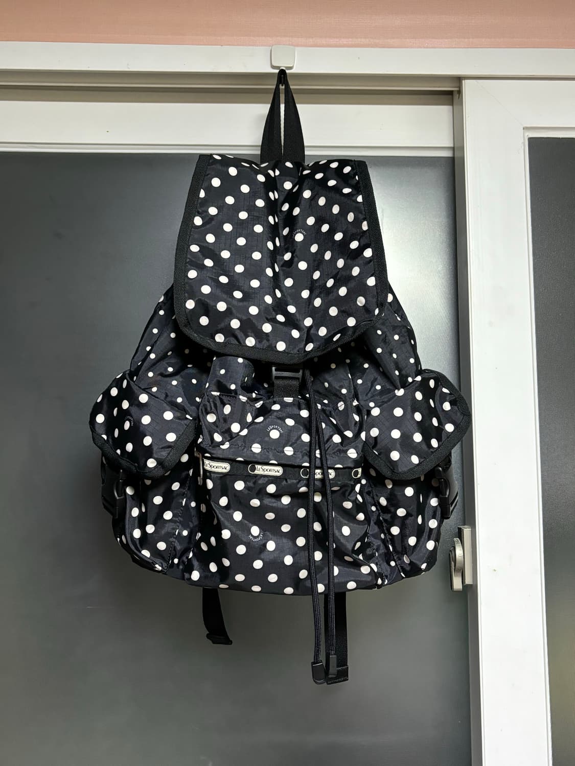 레스포삭 도트 백팩 상품이미지1