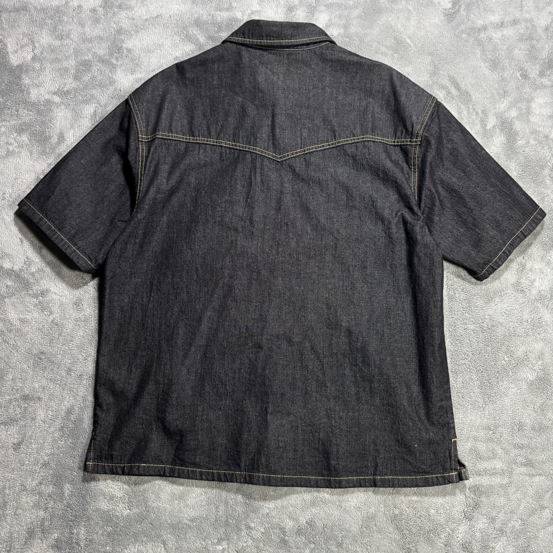 디키즈 데님 웨스턴 반팔 셔츠 상품이미지4