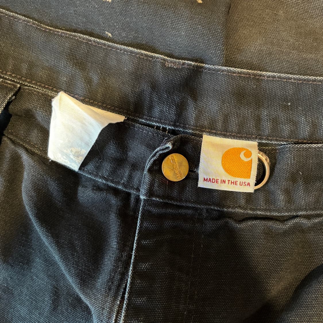 00's🇺🇸 칼하트 더블니 블랙 상품이미지5