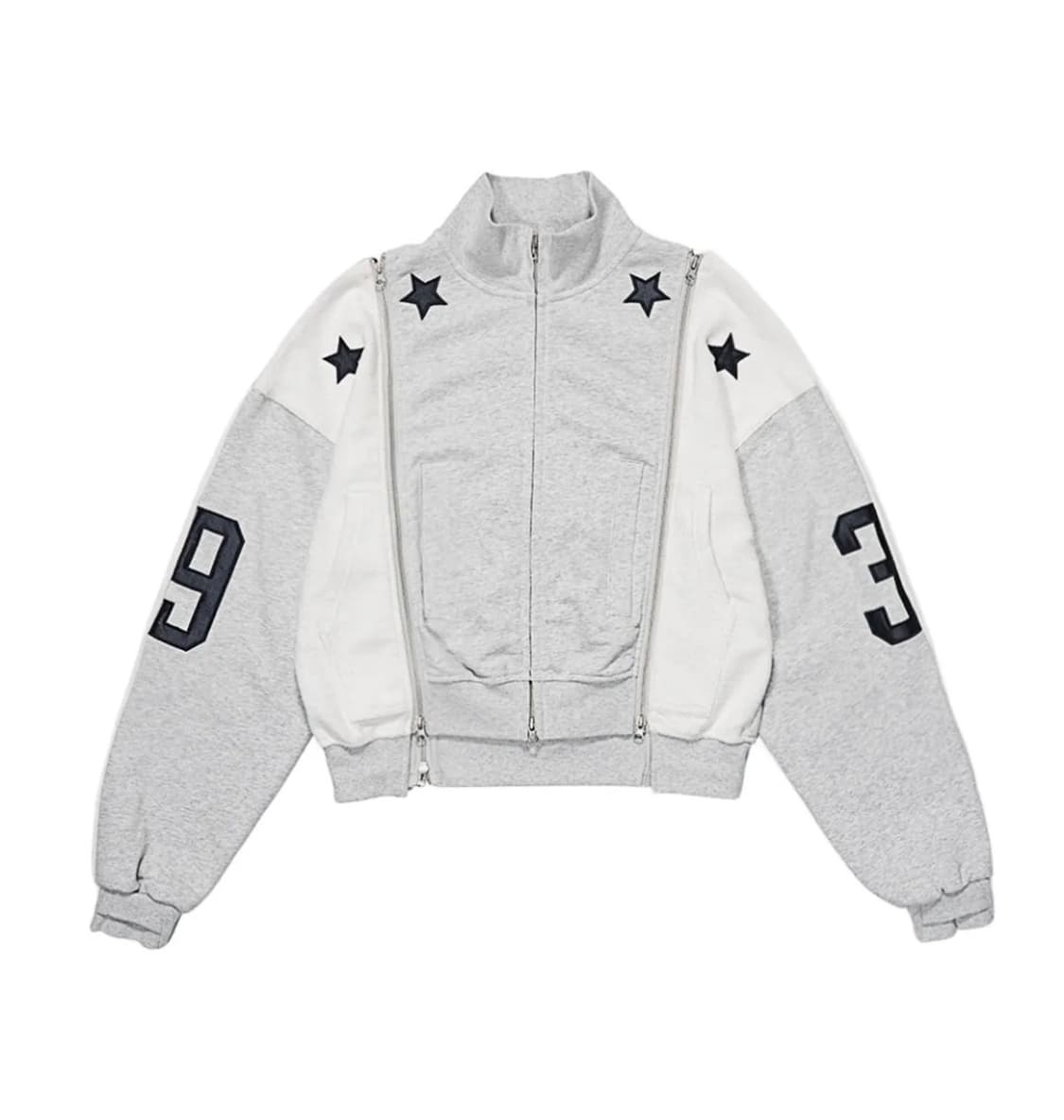 스키즘인듀싱 ASSEMBLY TRACK TOP GREY 상품이미지2