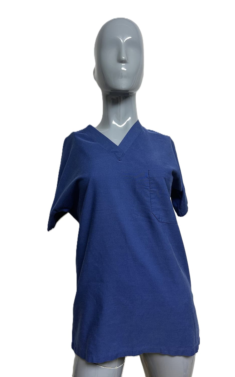 미국 미군 여군용 수술복 간호사 군의관 브이넥 반팔 티셔츠 (XS) 상품이미지2