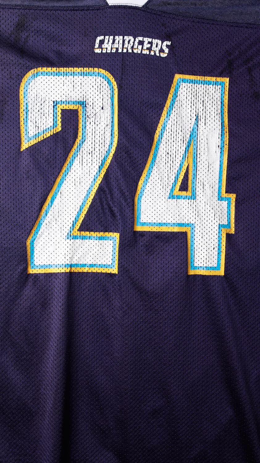 리복LA차져스 메튜스  미식축구유니폼 상품이미지3