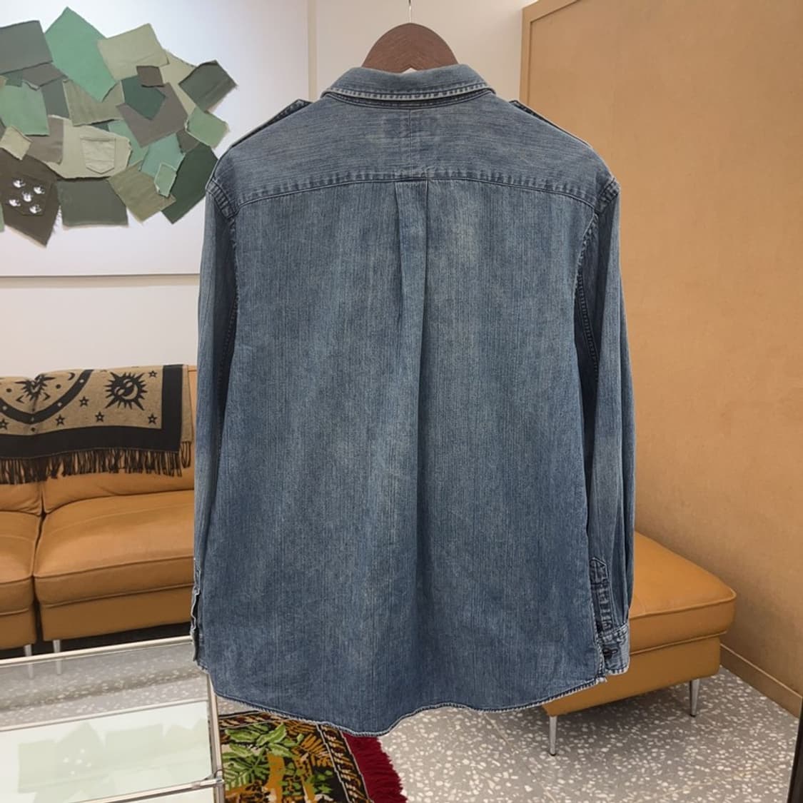 폴로 랄프로렌 투포켓 데님 셔츠 105 C06255 상품이미지3