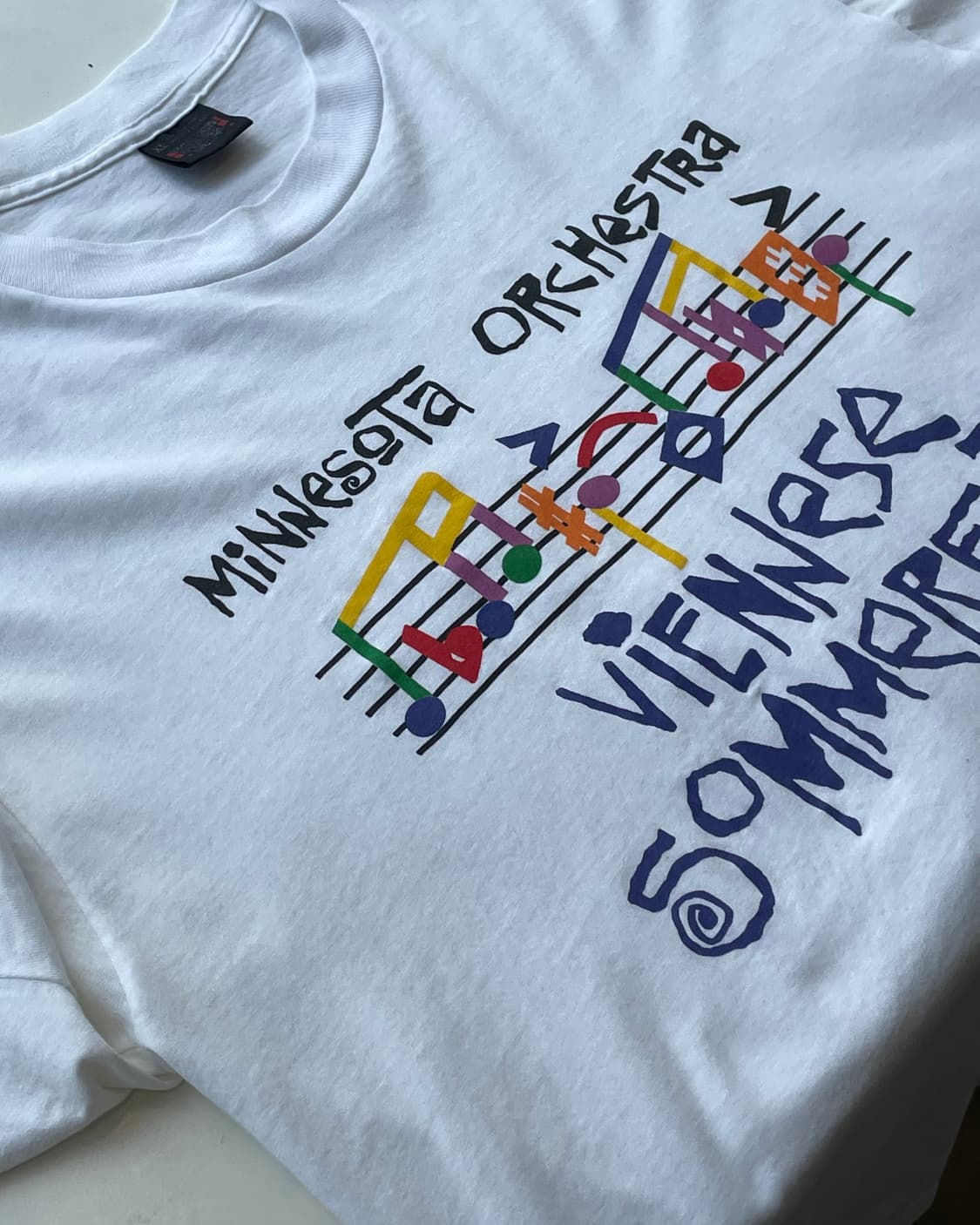 90s USA “Minnesota Orchestra” T-shirt XL 상품이미지5