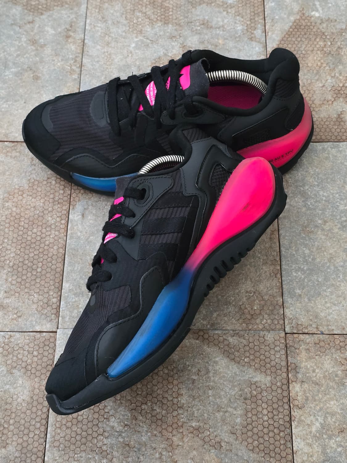 (250)아디다스 zx 알카인 블랙 핑크 상품이미지6