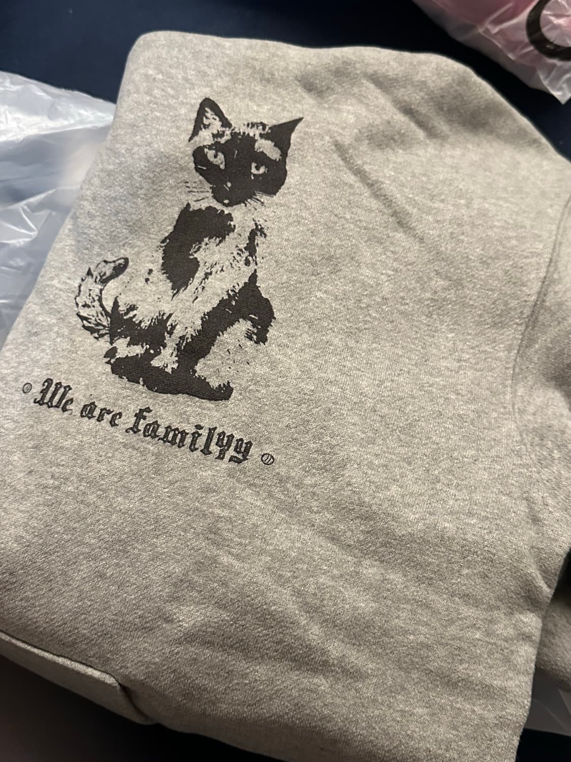 오픈와이와이 open yy 고양이 후드티 새상품 상품이미지3