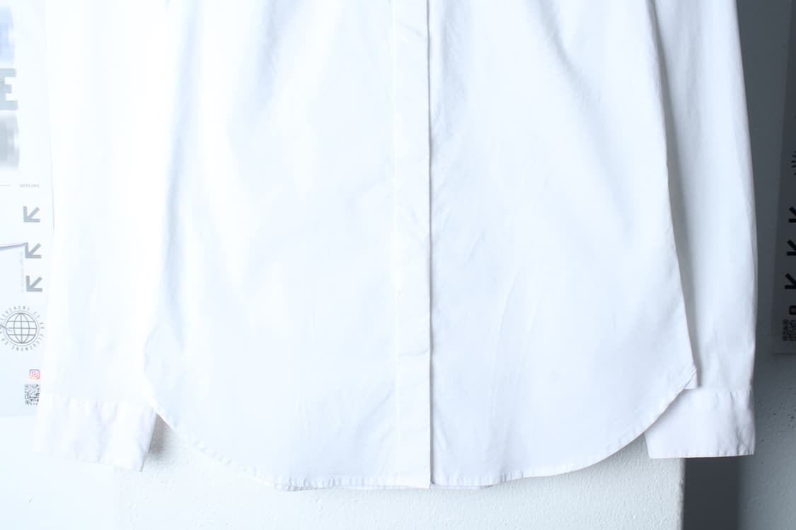 W(M) 빈폴 셔츠 남방 스몰로고 화이트 무지 놈코어-H31220 상품이미지4