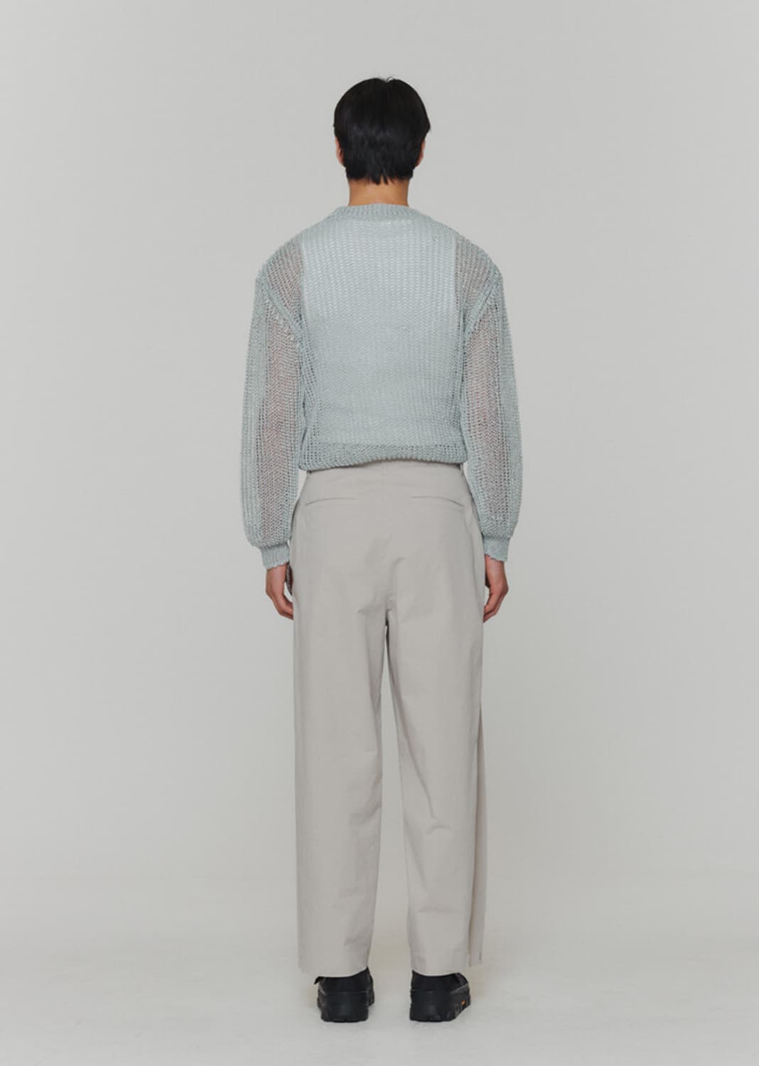 아모멘토 니티드 풀오버 블루L 상품이미지2