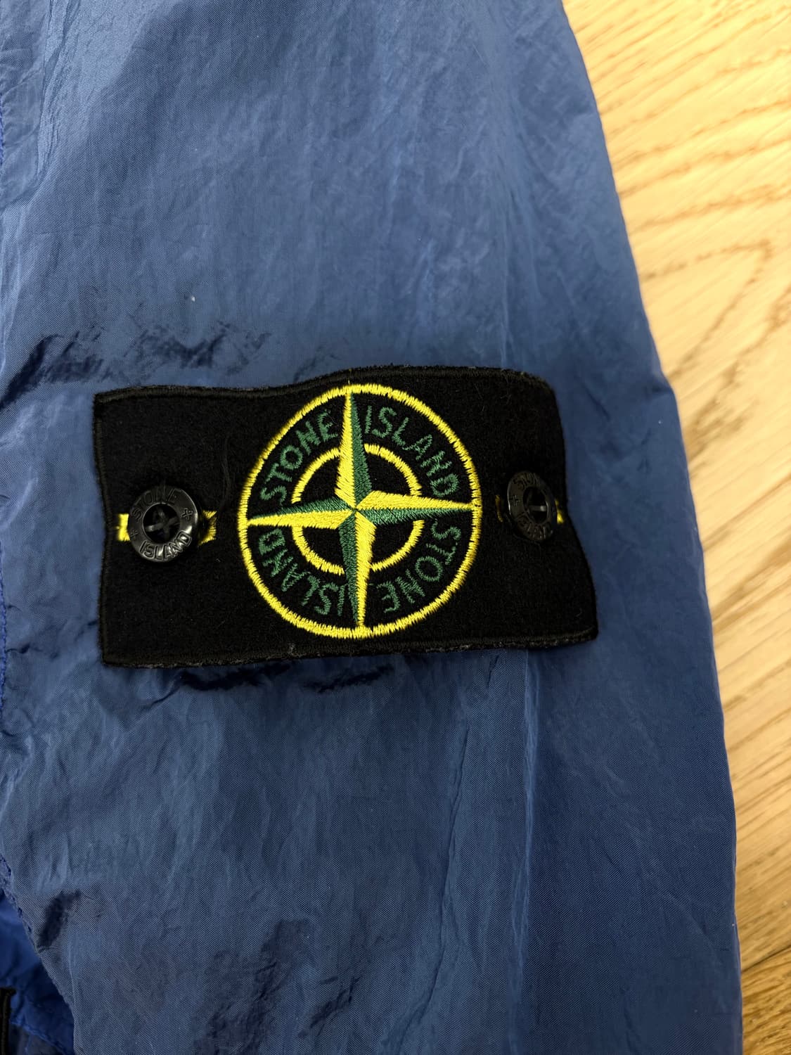 스톤아일랜드 립스탑 자켓 블루 상품이미지2