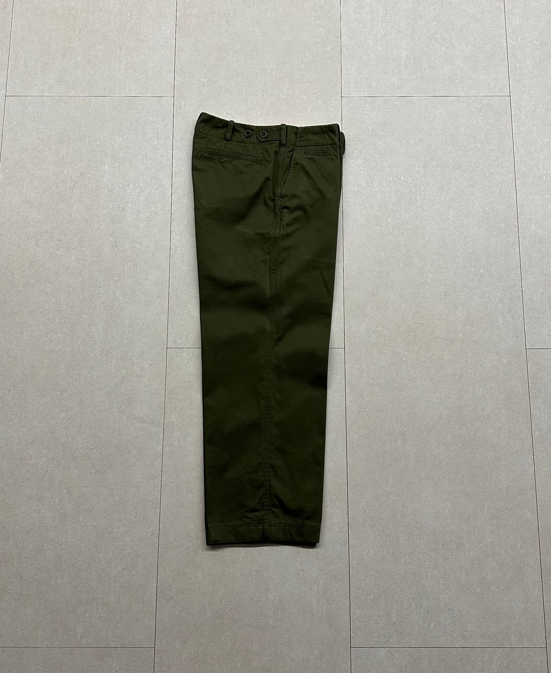 [2] 더패브릭 오피서 치노 올리브  상품이미지2