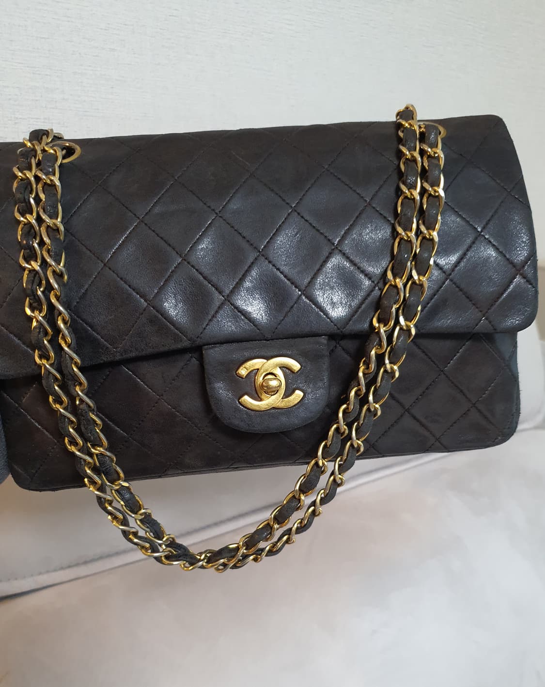 샤넬 빈티지 클래식 브라운 상품이미지8