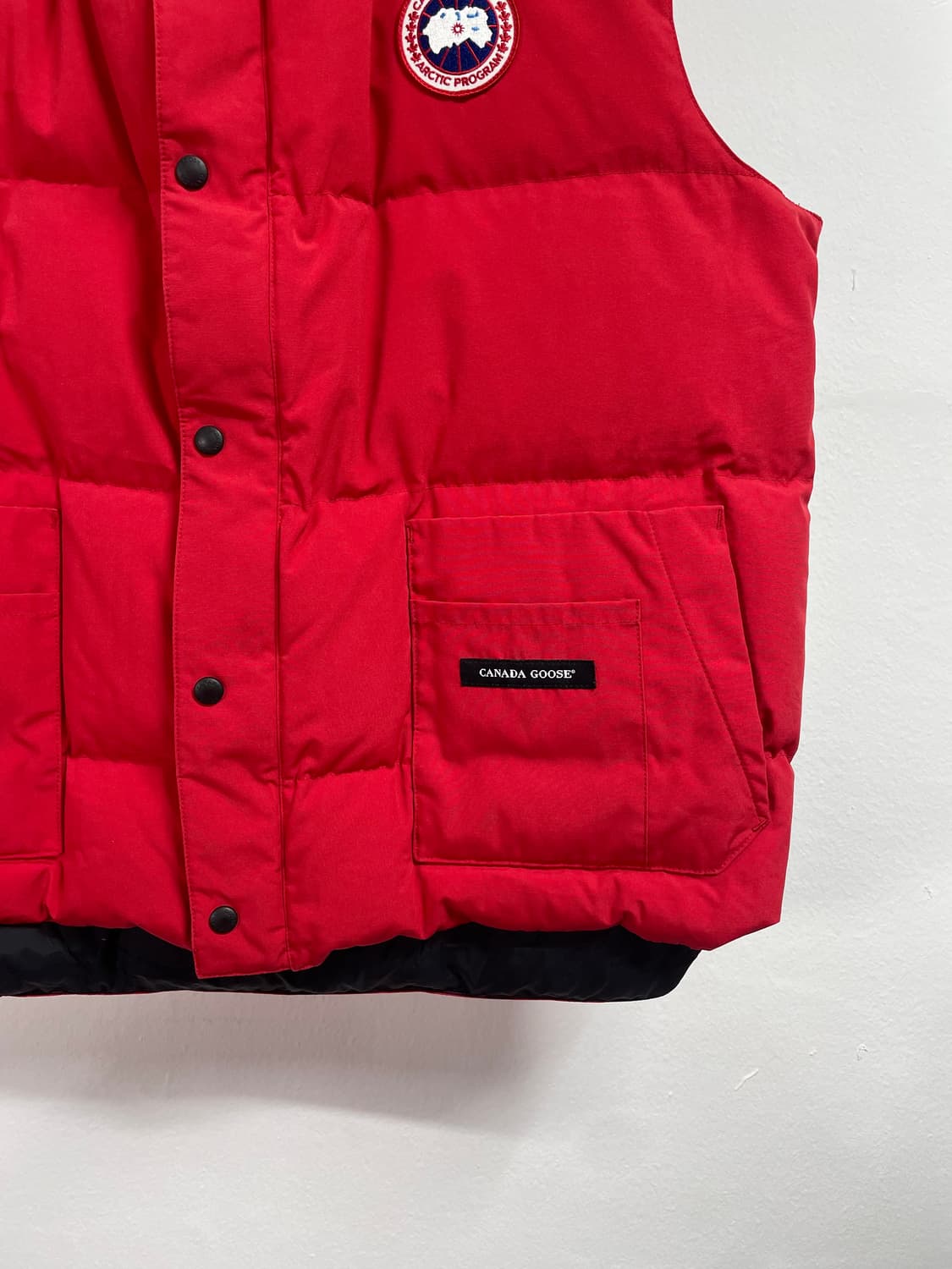 캐나다구스 레드 다운 조끼패딩 (on.451)  상품이미지3