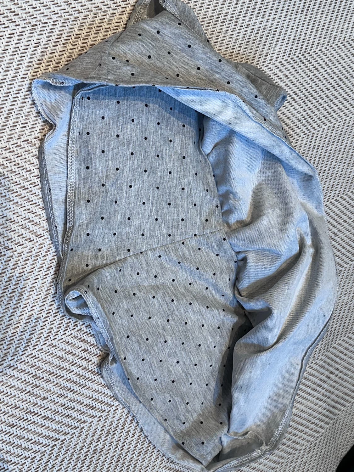 프릴 도트 미니 스커트 회색 Free 상품이미지5