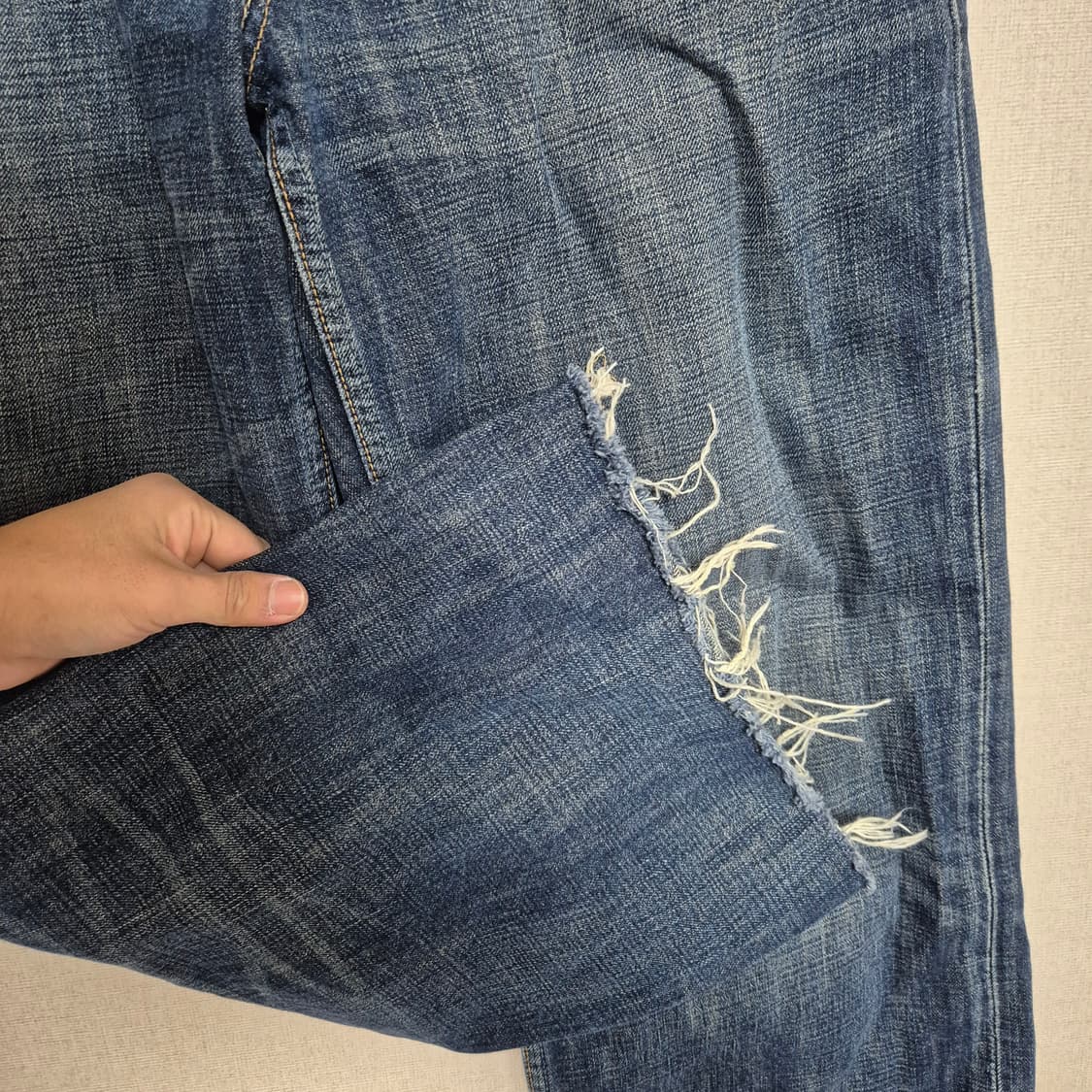 00's 리바이스 521 WIDE LEG 데님팬츠 상품이미지2