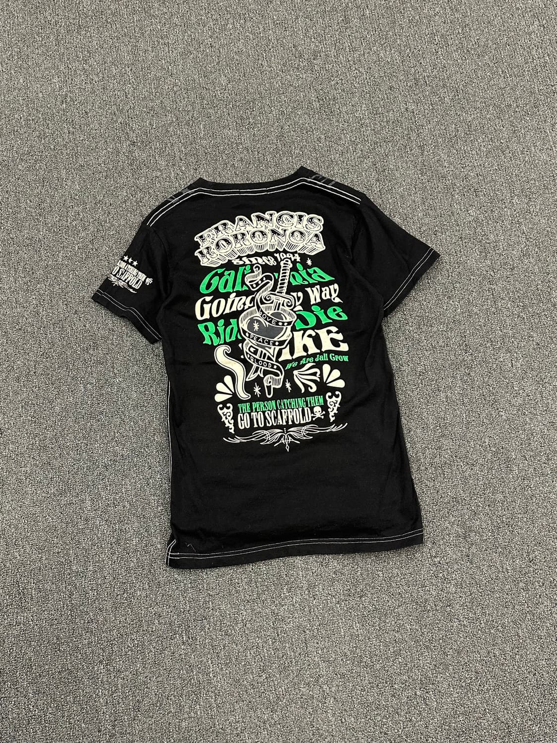 M)BeauMere vintage 여성 전면 자수 반팔 상품이미지6