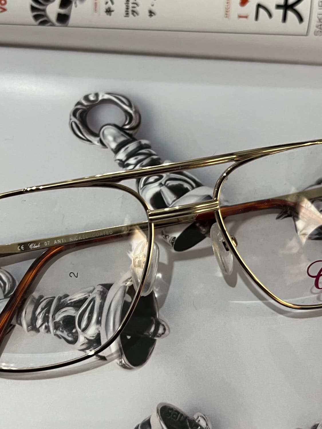 Vintage Gold Boing Frame 렌즈X 상품이미지2