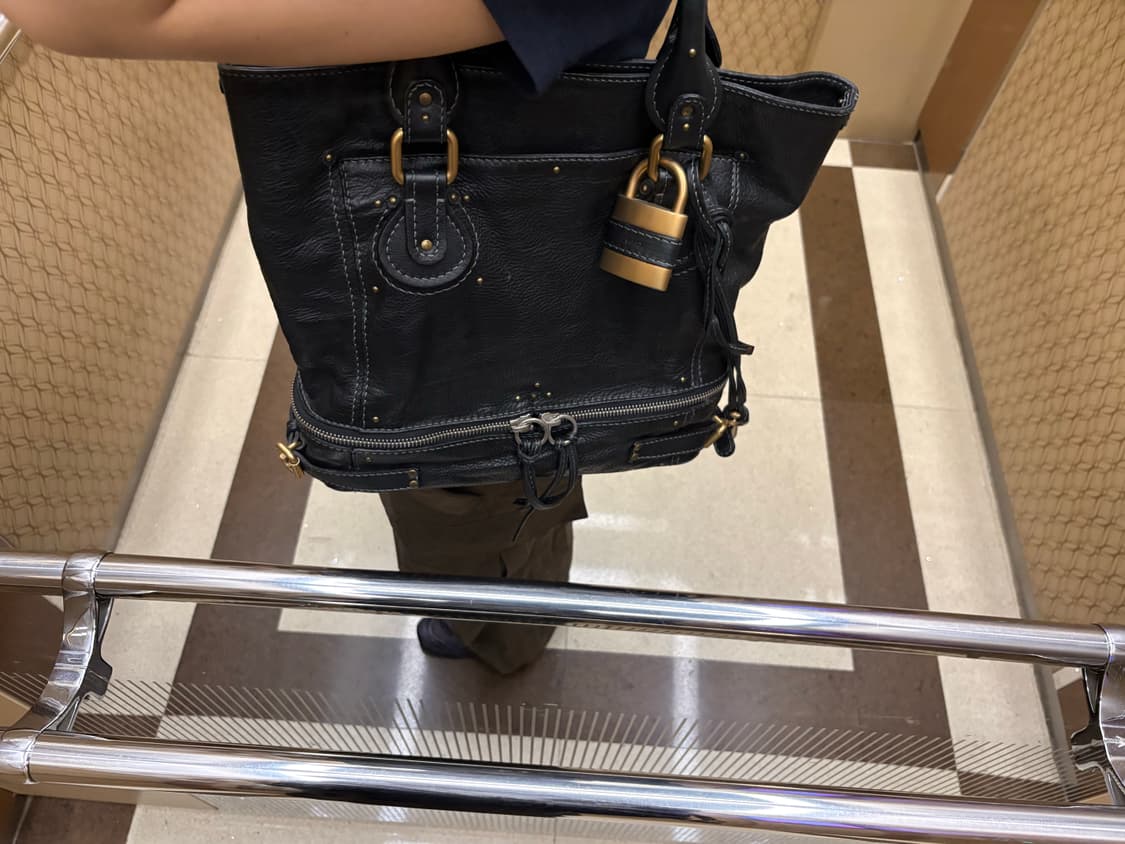 끌로에 Chloe 패딩턴백 토트백 블랙 상품이미지9