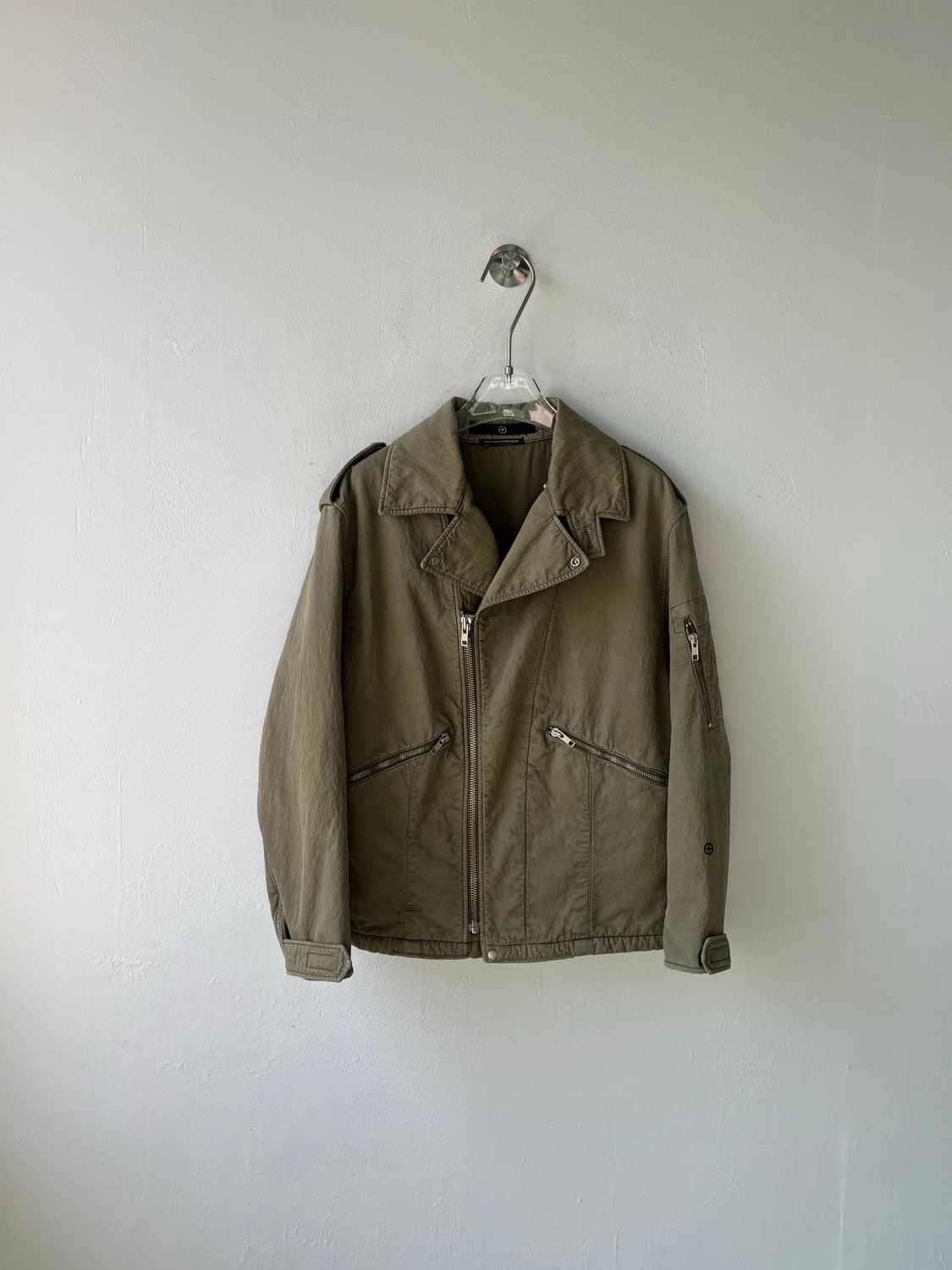 스톤 아일랜드 90s 하이넥 밀리터리 자켓 상품이미지1