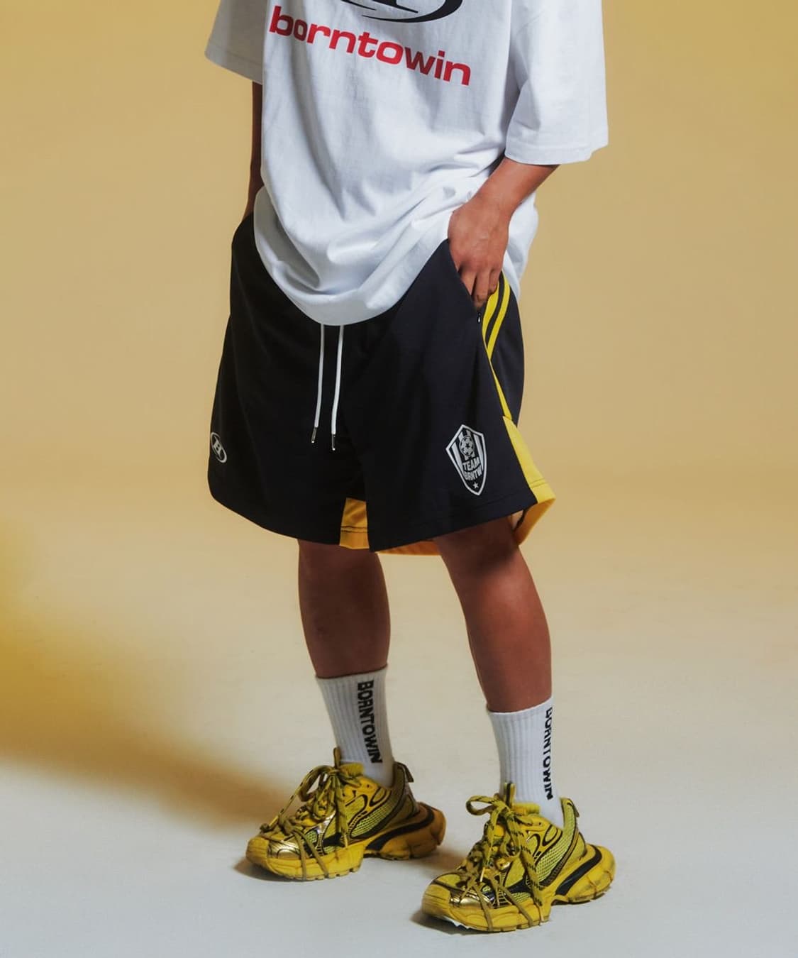 본투윈 싸커 저지 쇼츠 팬츠 반바지 2 상품이미지4