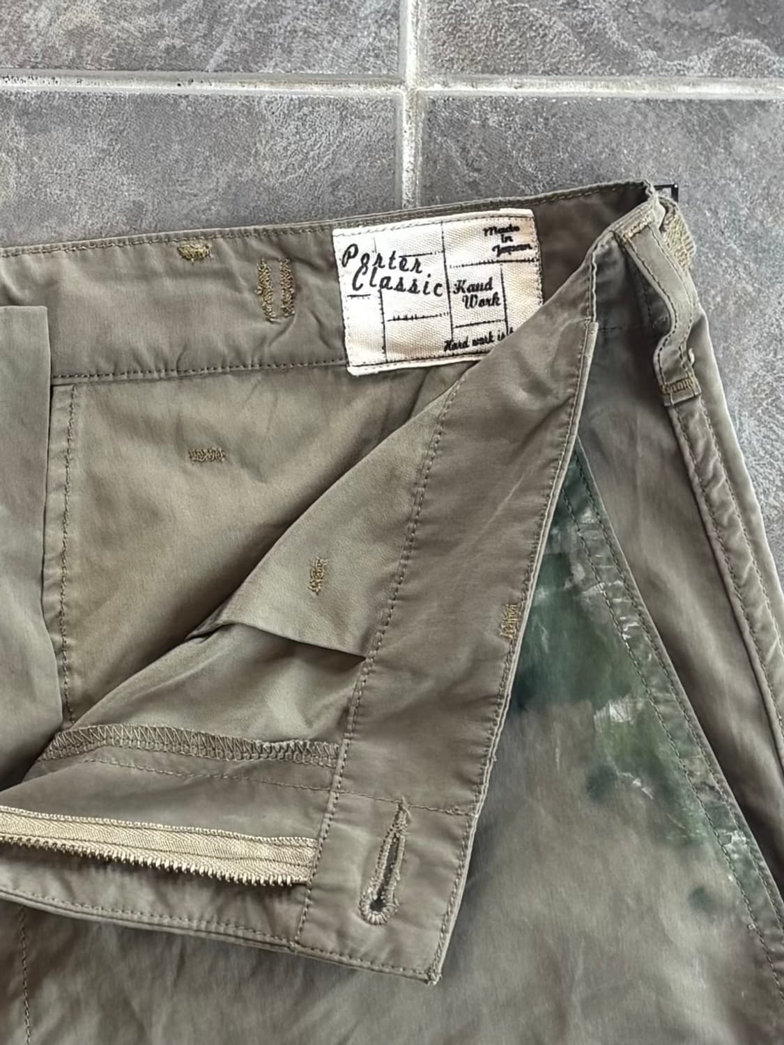 Porter Classic "H/W HIPPIE WEATHER SHORT 상품이미지4