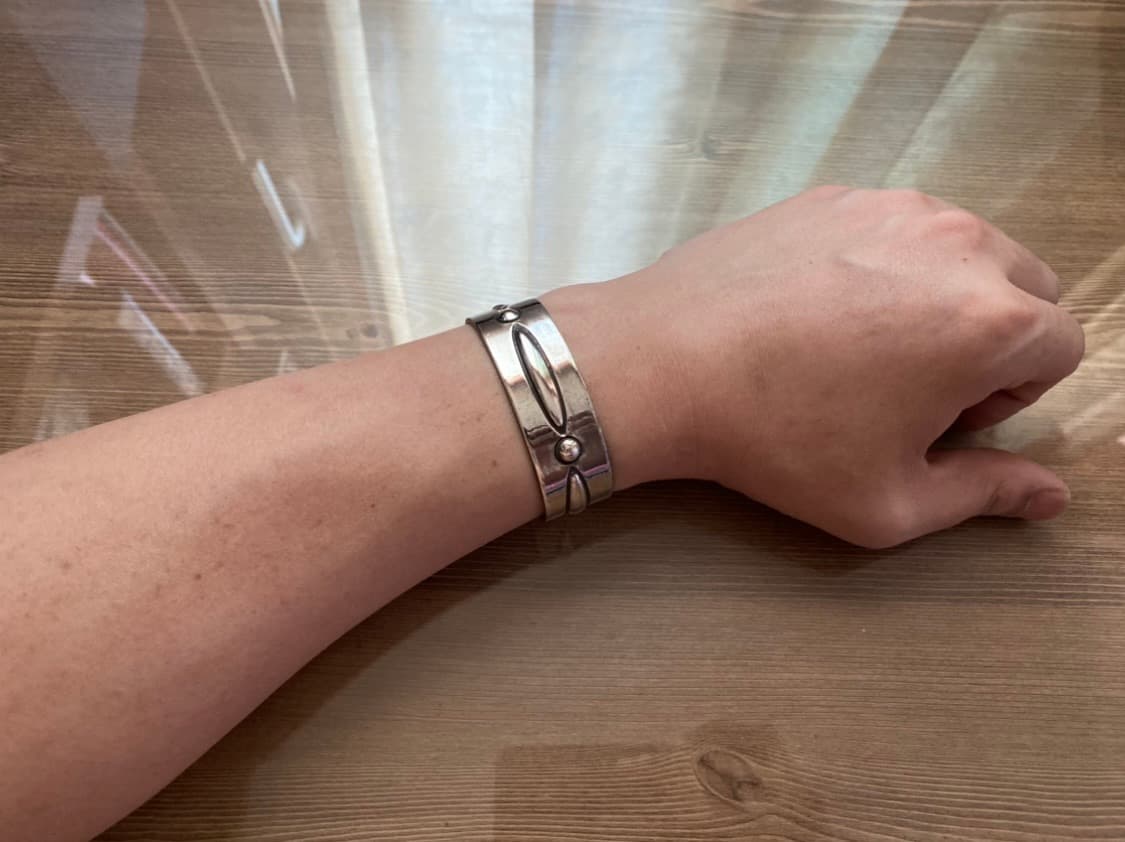 판타스틱맨 인디언 주얼리 나바호 925 실버 은 팔찌 뱅글 판매 상품이미지8