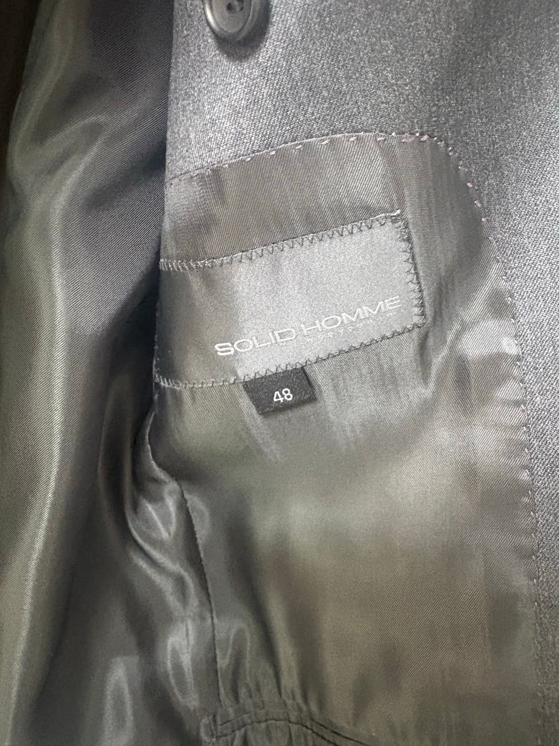 솔리드옴므 이중카라 블레이저 상품이미지3