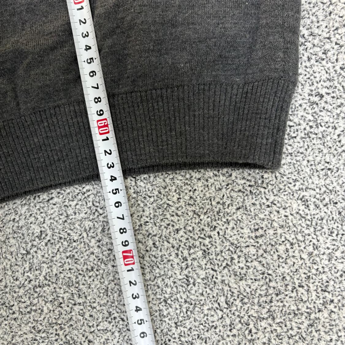 95 PAT 골프 울 반집업 방풍 니트 0319J 상품이미지6