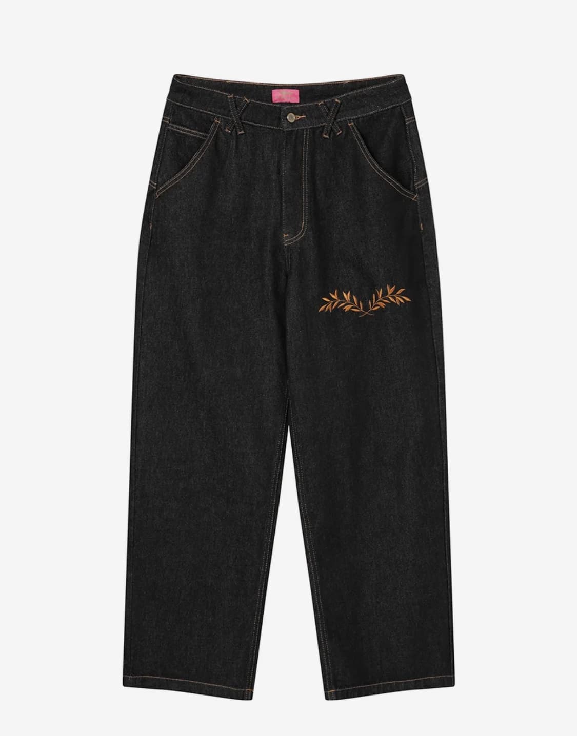 NyxxCHERRY BELL DENIM PANTS BLACK WASHED 상품이미지2